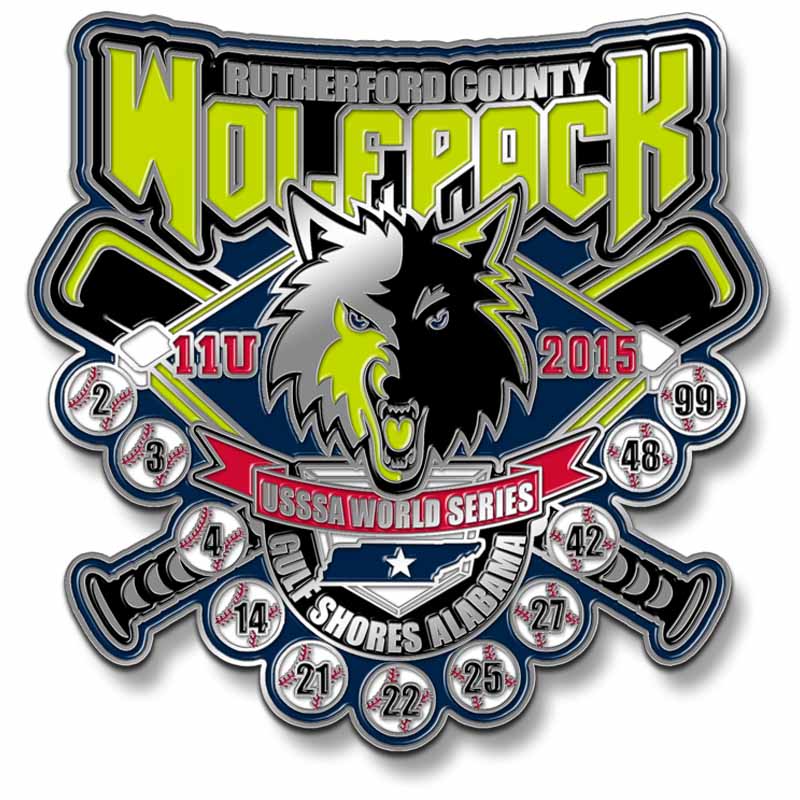 Photo Etched Trading Pin from Discount-Tradingpins.com