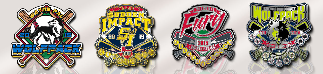 Photo Etched Tradingpins from Discount-Tradingpins.com